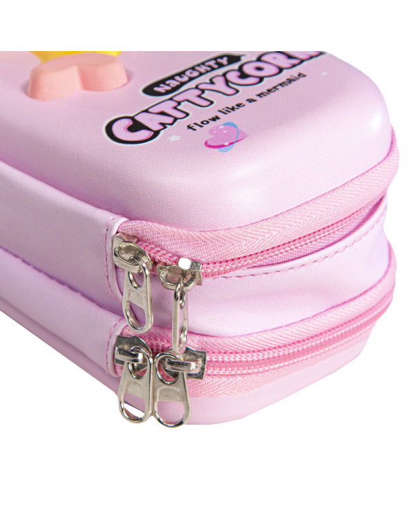 SUN & SURF Neceser Estuche Impermable Kawaii Gato Unicornio