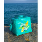NEVERA DE PLAYA GRANDE PLEGABLE TURQUESA 17L NEVERA DE PLAYA GRANDE PLEGABLE TURQUESA 17L