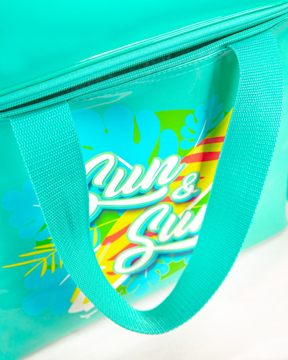 Large 17 liter folding beach cooler