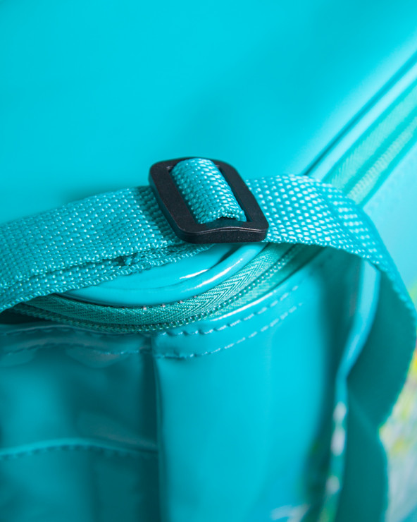 PETIT ISOTHERME DE PLAGE PLIANTE TURQUOISE 6L