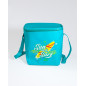 NEVERA DE PLAYA PEQUEÑA PLEGABLE TURQUESA 6L