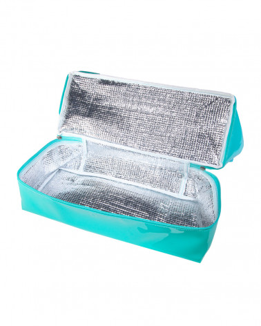 BOLSO + NEVERA DE PLAYA TURQUESA 14L