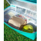 BEACH BAG + COOLER TURQUOISE 14L