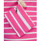 BOLSO PLAYA RAYAS ROSA