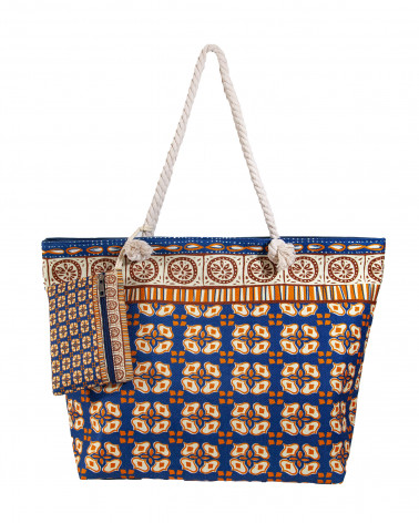 SUN&SURF - SAC DE PLAGE IMPRIMÉ AVEC PORTE-MONNAIE INDIA