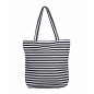 BOLSO PASEO RAYAS NEGRO