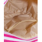 SAC DE PROMENADE – RAYURES ROSE