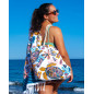 FOUTA TURTLE PRINTED BAG