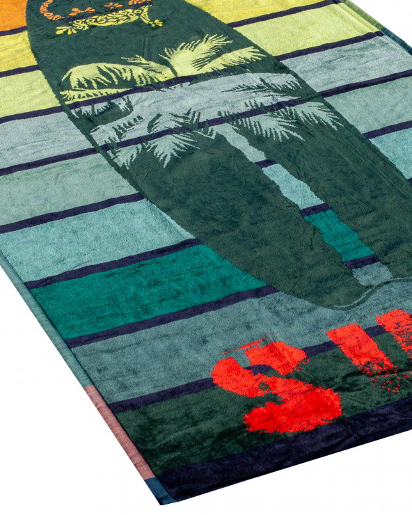 TOALLA JACQUARD TABLA SURF MULTICOLOR