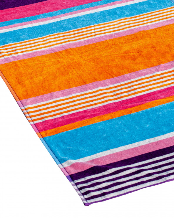 TOALLA JACQUARD ELEGANTE NARANJA