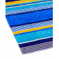 SERVIETTE JACQUARD ÉLÉGANTE BLEU SERVIETTE JACQUARD ÉLÉGANTE BLEU