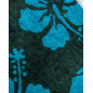 SERVIETTE JACQUARD HIBISCUS ORANGE