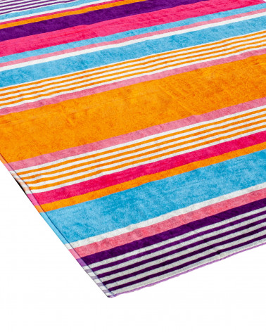 SERVIETTE ÉLÉGANTE JACQUARD ORANGE - DOUBLE