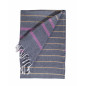 FOUTA G GOLD + BLACK + FUCHSIA