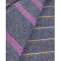 FOUTA G ORO + NEGRO + FUCSIA