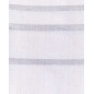 FOUTA G PLATA + BLANCO