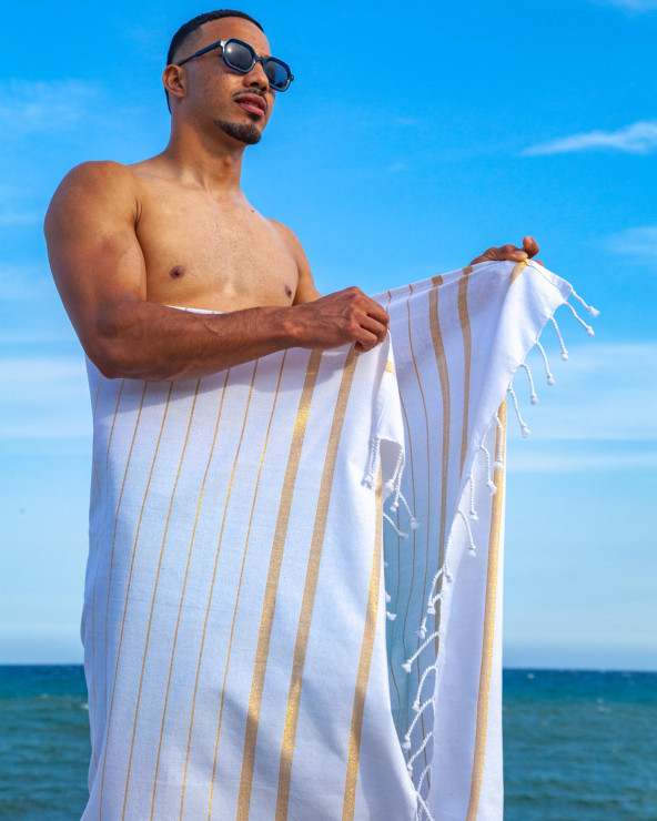 SUN&SURF - FOUTA 100% COTON