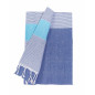 FOUTA D AZUL + TURQUESA