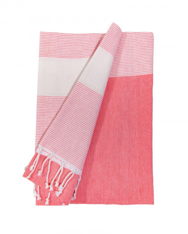 FOUTA D CORAIL - DOUBLE