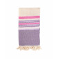 FOUTA EXTRA SUAVE ZIGZAG LILA FOUTA EXTRA SUAVE ZIGZAG LILA