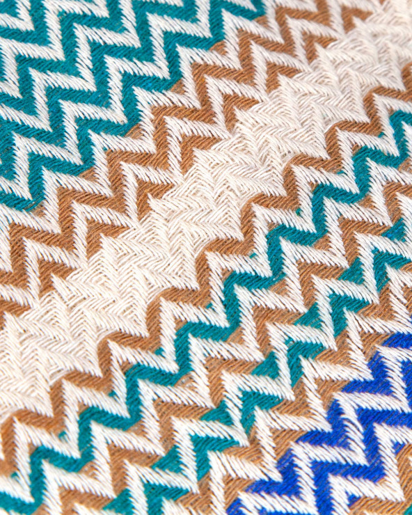 Extra soft zigzag foutá - 100% Organic Cotton - Summer Trends - Sun&Surf