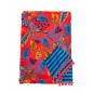 CORAL TURTLE PRINTED PAREO