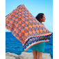 FEATHER PRINTED PAREO