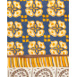 PAREO ESTAMPADO CON RIZO INDIA