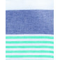 PESTAMAL BICOLOR 140x180 CON RIZO