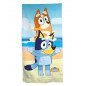 TOALLA INFANTIL 70X140CM ALGODON BLUEY