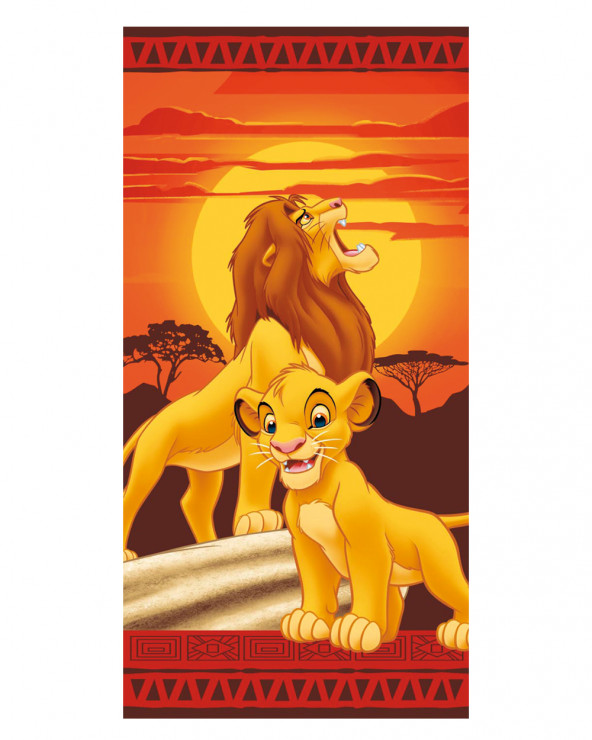 Licensed children's towel · 100% microfiber · Sun&Surf