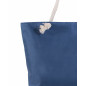 SAC DE PLAGE IMPRIMÉ AVEC PORTE-MONNAIE TORTUE À RAYURES BLEUES