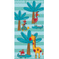SERVIETTE DE PLAGE EN MICROFIBRE ENFANT GOOD FRIENDS