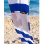GRAND PARASOL DE PLAGE CARRÉ AVEC PROTECTION SOLAIRE UPF30