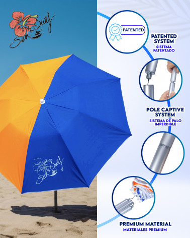 SUN&SURF COMPACT PARASOL BEACH