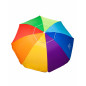 PREMIUM BEACH UMBRELLA WITH VENTILATION AND SUN PROTECTION UPF50+ 240CM