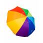PREMIUM QUALITY BEACH UMBRELLA WITH VENTILATION AND SUN PROTECTION UPF50+ 220CM 220CM