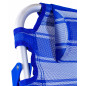 SILLA RECLINABLE CLASSIC - RAYAS AZUL