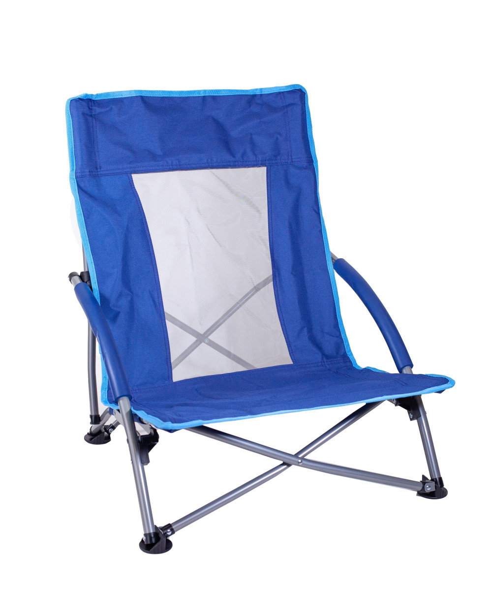SILLA PLEGABLE CON FUNDA - AZUL MARINO
