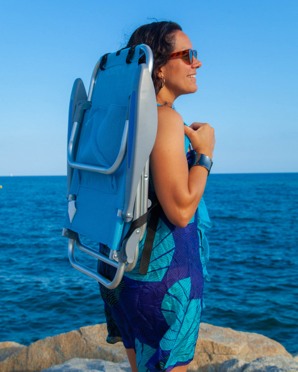 Silla Plegable Sun&Surf Tipo Tumbona MUY PORTABLE