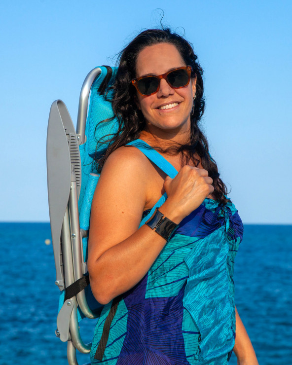 Silla Plegable Sun&Surf Tipo Tumbona MUY PORTABLE