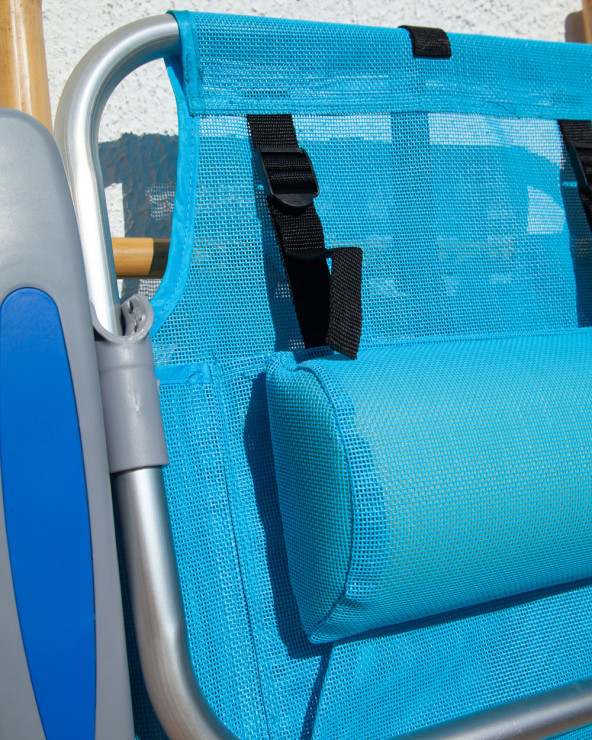 Chaise longue pliante Sun&Surf - 5 Positions Très portable