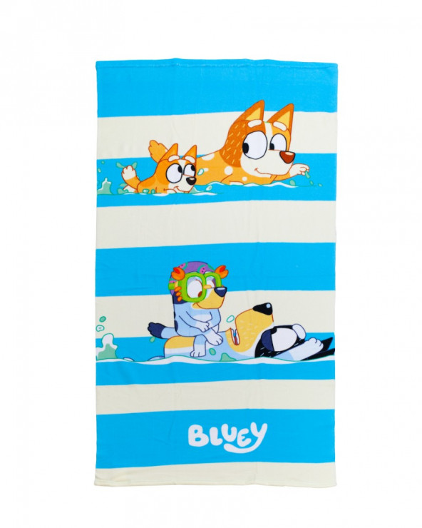 Serviette imprimée enfant en microfibre. Sun&Surf