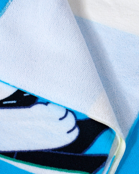 Serviette imprimée enfant en microfibre. Sun&Surf