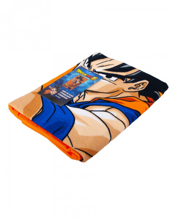 SERVIETTE ENFANT 70X140CM MICROFIBRE DRAGON BALL SUPER