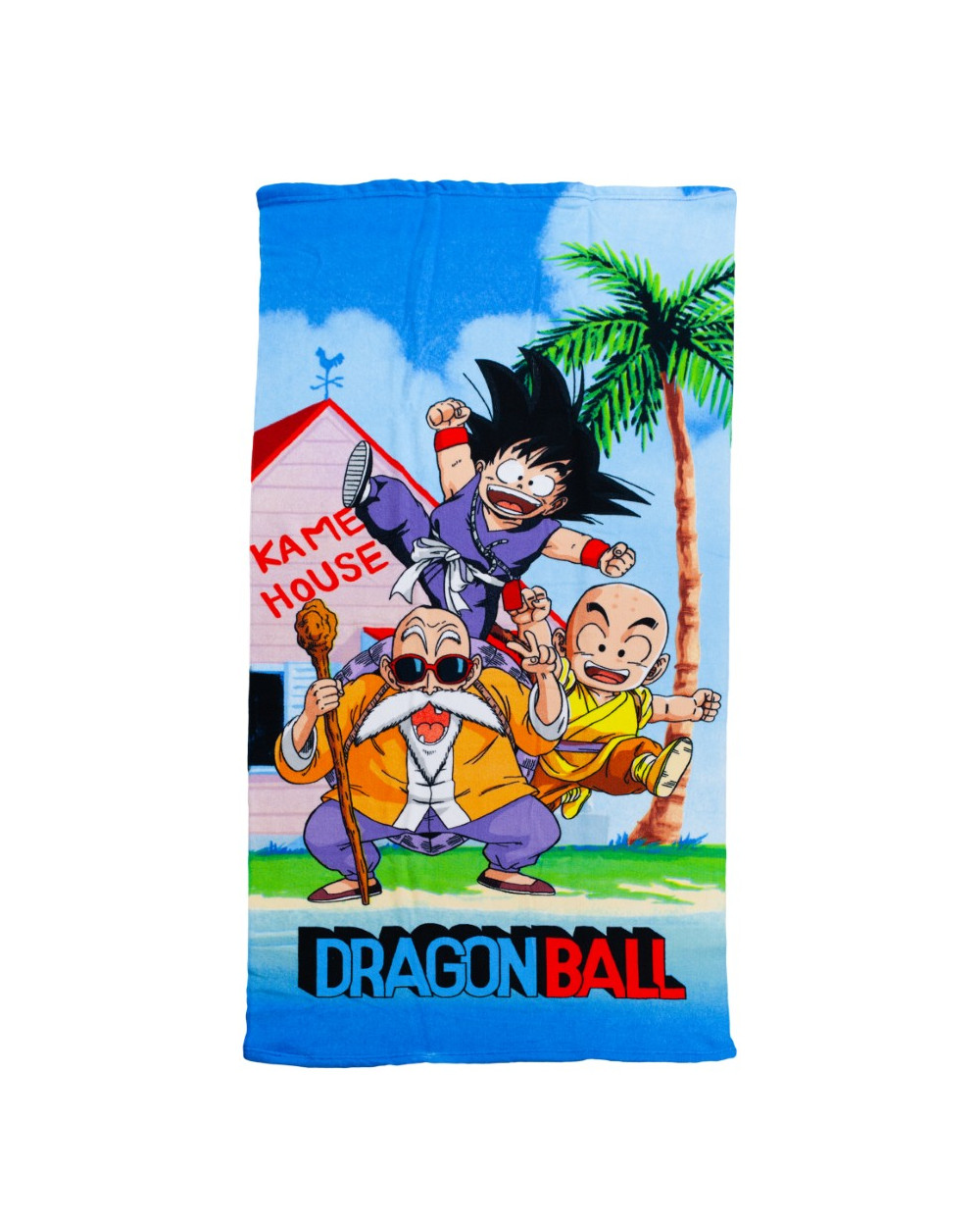 CHILDREN'S TOWEL 70X140CM MICROFIBER DRAGON BALL SUPER
