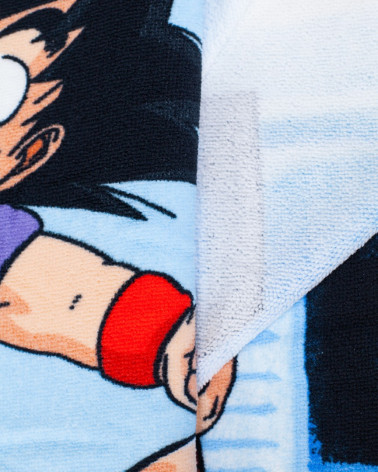 SERVIETTE ENFANT 70X140CM MICROFIBRE DRAGON BALL SUPER
