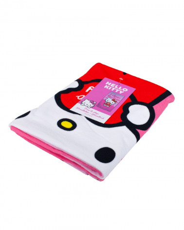 SERVIETTE ENFANT 70X140CM MICROFIBRE HELLO KITTY