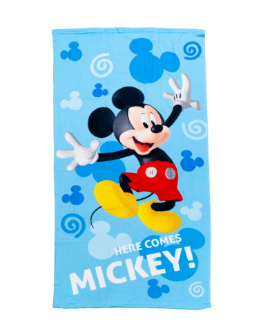 Serviette imprimée enfant en microfibre. Sun&Surf