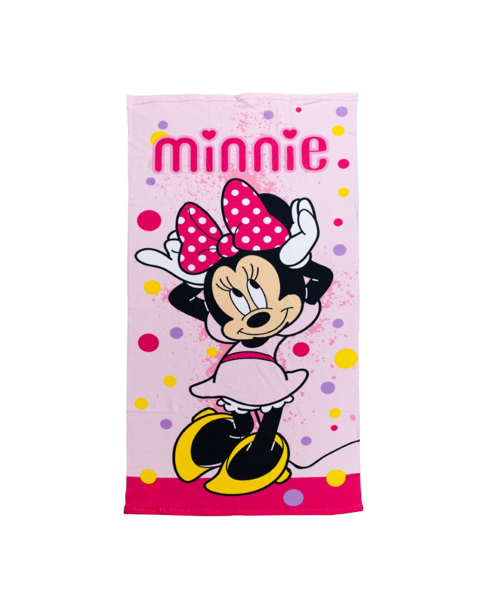SERVIETTE ENFANT 70X140CM MICROFIBRE DISNEY MINNIE MOUSE